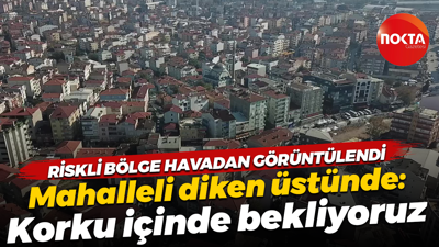 Gebze'de mahalleli diken üstünde: Korku içinde bekliyoruz