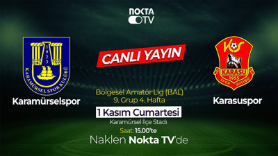 Karamürselspor – Karasu maçı Nokta TV’de!