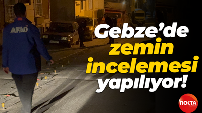 AFAD ekipleri ve uzmanlar Gebze'de çöken binanın zeminini inceliyor!