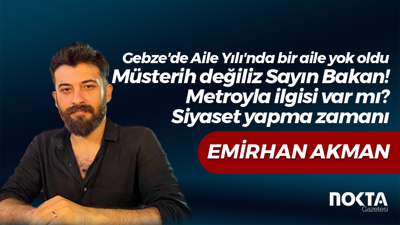 Murat Kurum’a sesleniyorum: Müsterih değilim Sayın Bakan!