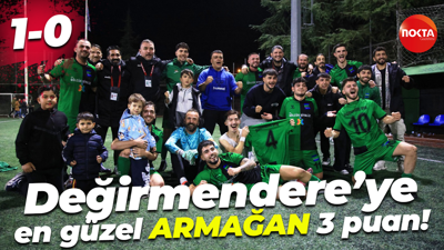 Değirmendere’ye en güzel ARMAĞAN 3 puan! “1-0”