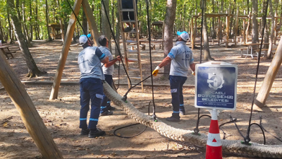 Ormanya’da bakım çalışması