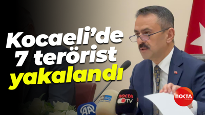 Kocaeli’de 7 terörist yakalandı