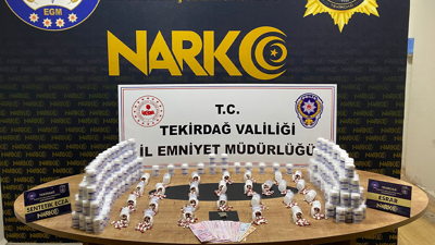 Tekirdağ'da uyuşturucu operasyonu!