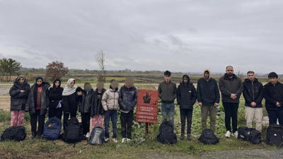 Edirne'de kaçak göçmen operasyonu!