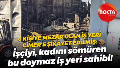 Dilovası’nda 6 kişiye mezar olan parfüm atölyesi CİMER’e şikayet edilmiş!