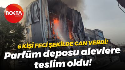Dilovası'nda parfüm deposu alevlere teslim oldu: 6 kişi yanarak can verdi!
