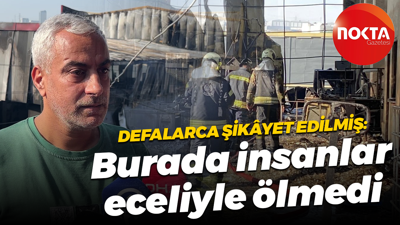 Dilovası'ndaki facianın acı tablosu: Burada insanlar eceliyle ölmedi!