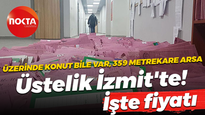 İzmit’te üzerinde konut bulunan arsa satışta! Fiyatı 4 milyon 518 bin lira