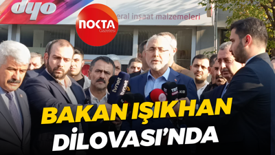 Çalışma ve Sosyal Güvenlik Bakanı Vedat Işıkhan Dilovası’nda: Gelen tüm iddiaları kaydediyoruz