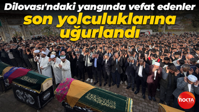 Dilovası'ndaki yangında vefat edenler son yolculuklarına uğurlandı