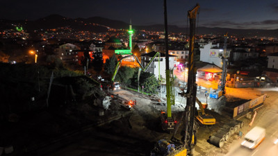 Başiskele Kavşağı Koridor Projesi'nde çalışmalar son hız devam ediyor!