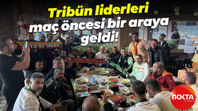 Kocaelispor ve Galatasaray tribün liderleri maç öncesi bir araya geldi!