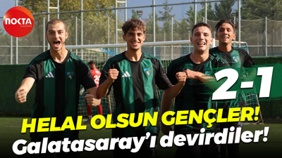 Helal olsun gençler! Galatasaray’ı devirdiler! “2-1”