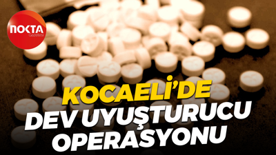 Kocaeli’de uyuşturucu operasyonu!