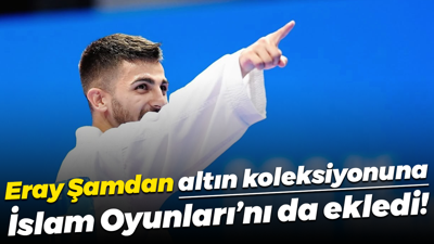 Eray Şamdan altın koleksiyonuna İslam Oyunları’nı da ekledi!