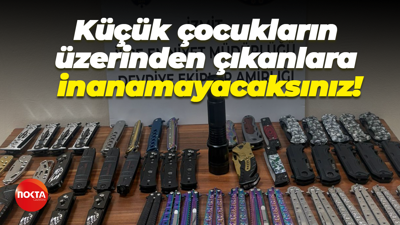 Küçük çocukların üzerinden çıkanlara inanamayacaksınız!