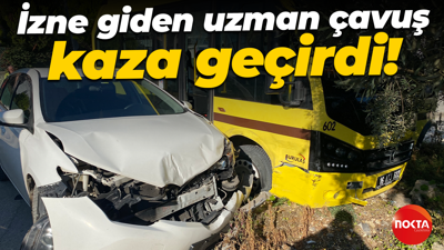 Gölcük Donanma Komutanlığı'nda görevli uzman çavuş trafik kazası geçirdi!