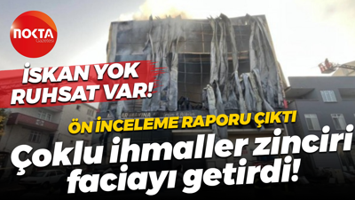 Dilovası'ndaki facianın ön inceleme raporu ortaya çıktı: