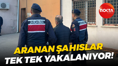 Aranan şahıslar tek tek yakalanıyor!