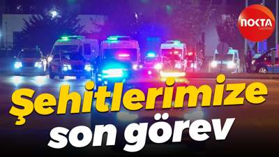 Şehitlerimize son görev