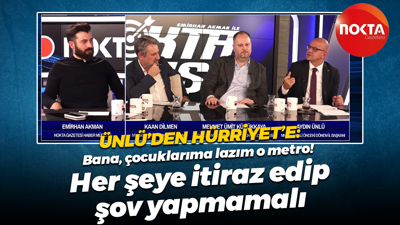 Aydın Ünlü’den Fatma Kaplan Hürriyet’e: Bana çocuklarıma lazım o metro! Her şeye itiraz edip şov yapmamalı