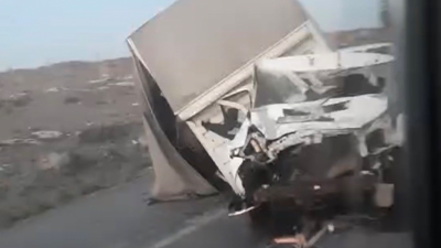 Eskişehir'de korkutan kaza: Refüje çarptı!