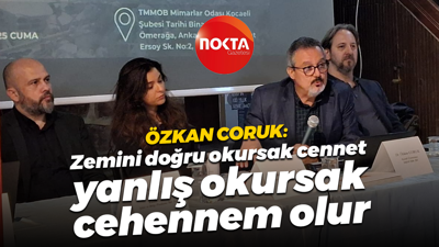 Özkan Coruk: Zemini doğru okursak cennet, yanlış okursak cehennem olur