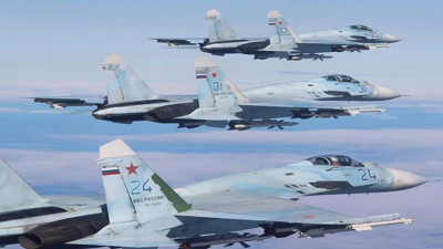 Rus savaş uçağı Finlandiya sınırında düştü