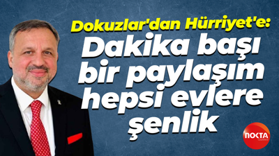 Halil Güngör Dokuzlar'dan Fatma Kaplan Hürriyet'e: Dakika başı bir paylaşım, hepsi evlere şenlik