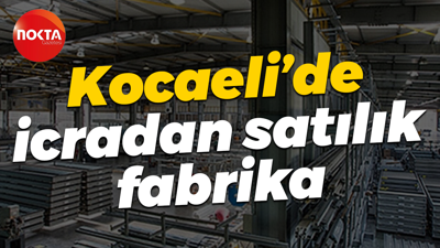 Kocaeli’de icradan satılık fabrika