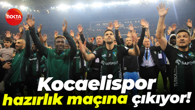 Kocaelispor, hazırlık maçına çıkıyor!