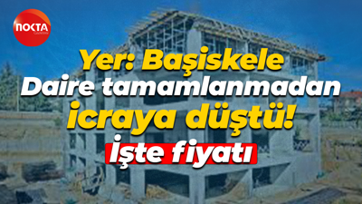 Başiskele’deki bitmemiş daire icraya düştü! İşte fiyatı