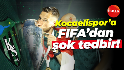 Kocaelispor’a FIFA’dan şok tedbir!
