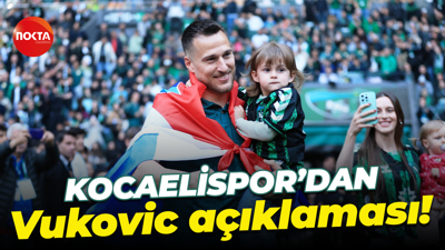 Kocaelispor’dan Vukovic açıklaması!