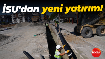 İSU'dan Gölcük'e yeni yatırım!