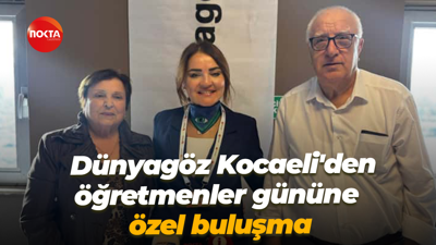 Dünyagöz Kocaeli'den öğretmenler gününe özel buluşma