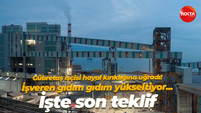 Gübretaş işçisi aylardır bekliyor işveren gıdım gıdım yükseltiyor! İşçiler hayal kırıklığına uğradı