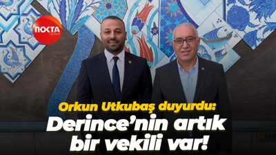 Orkun Utkubaş duyurdu: Derince’nin artık bir vekili var!