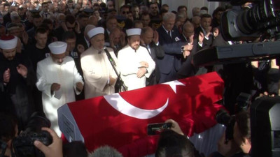 Pilot Hasan Bahar son yolculuğuna uğurlandı