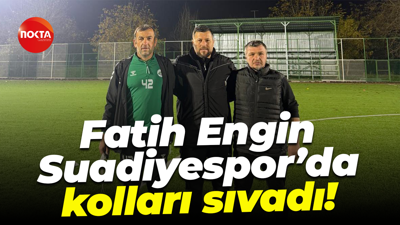 Fatih Engin Suadiyespor’da kolları sıvadı!