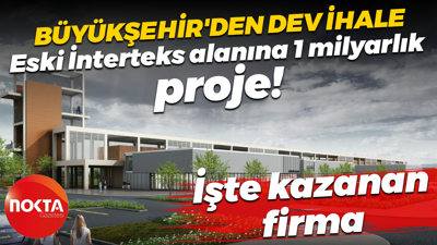 Kocaeli Büyükşehir’den dev ihale! Eski İnterteks alanına 1 milyar liralık sosyal tesis geliyor