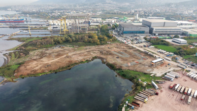 Başiskele'de Motorcu Eğitim Pisti'nde çalışmalar devam ediyor