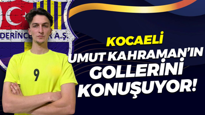 Kocaeli, Umut Kahraman’ın gollerini konuşuyor!