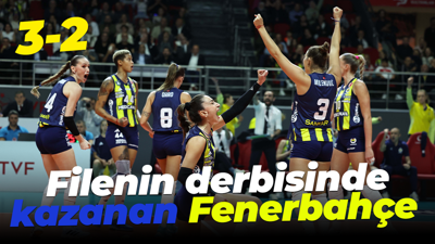 Filenin derbisinde kazanan Fenerbahçe: 3-2
