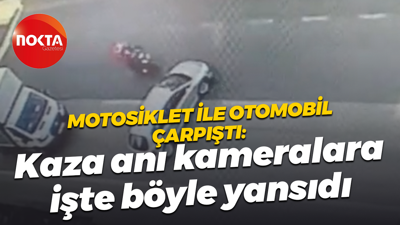 Gölcük'te korkutan kaza! Motosiklet ile otomobil çarpıştı: 1 kişi yaralandı