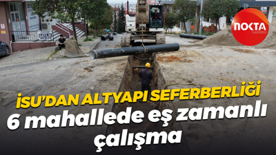 İSU'dan altyapı seferberliği... Gebze'nin altyapısı yenileniyor