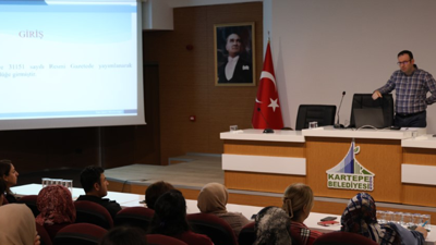 Kartepe Belediyesi’nde eğitimlere hız kesmeden devam