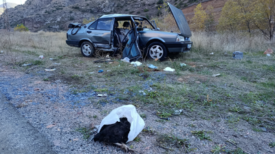 Gümüşhane'de trafik kazası: Yaralılar var