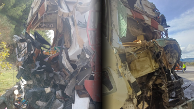 Aydın'da facia gibi kaza!